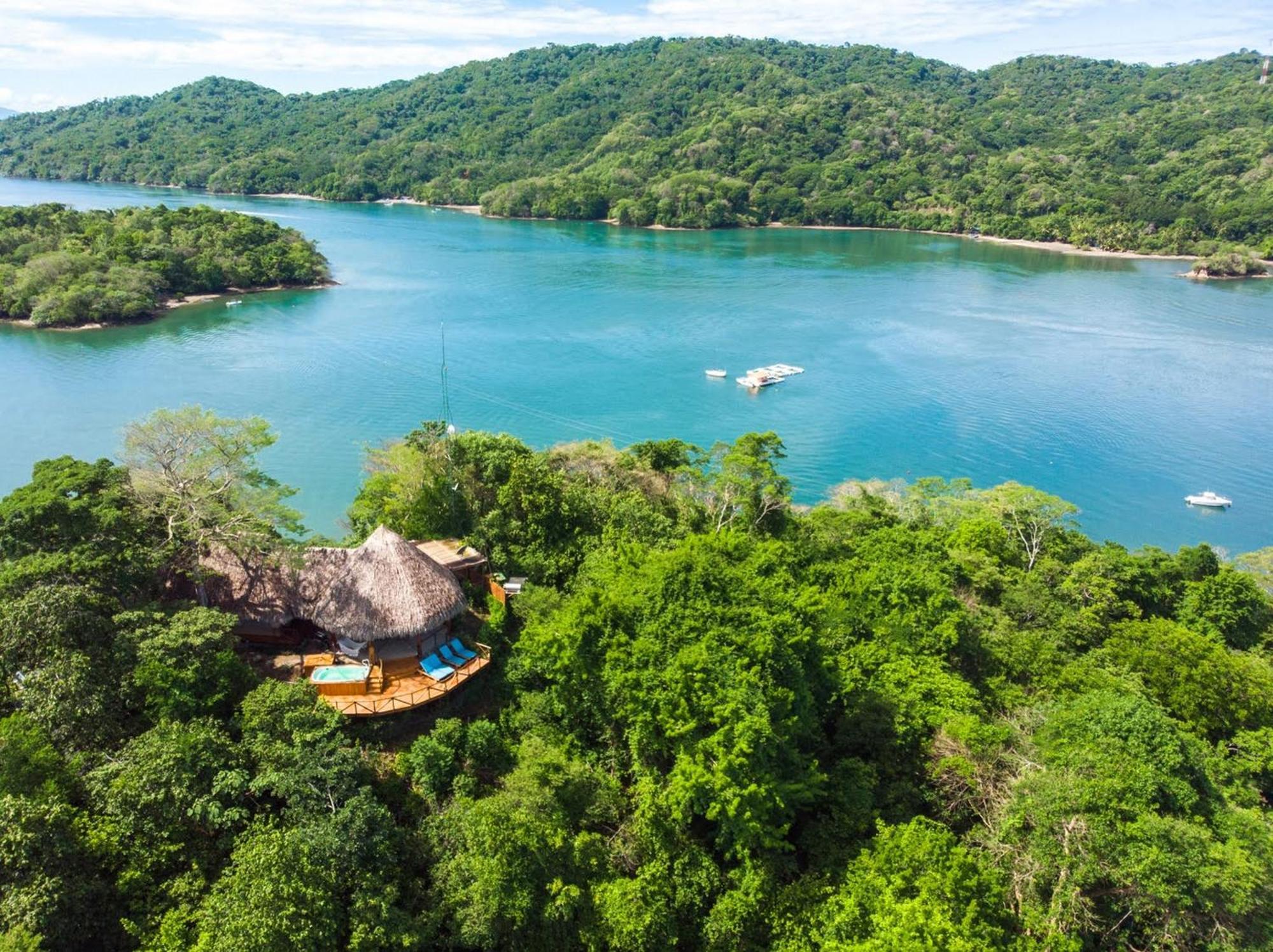 Isla Chiquita Glamping Hotel Paquera Exteriör bild